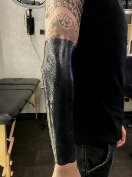 Blackwork tattoo