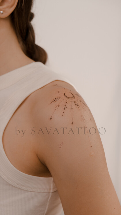 Тату эскиз # Тату мастер Савинова Ольга 