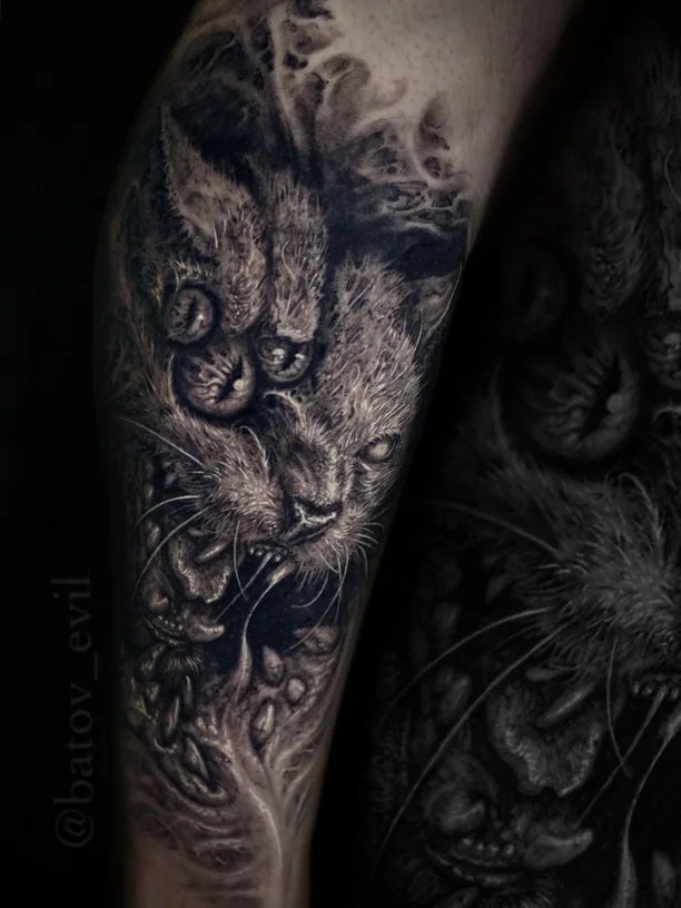 Significado da tatuagem de gato: independência, proteção e o gato preto