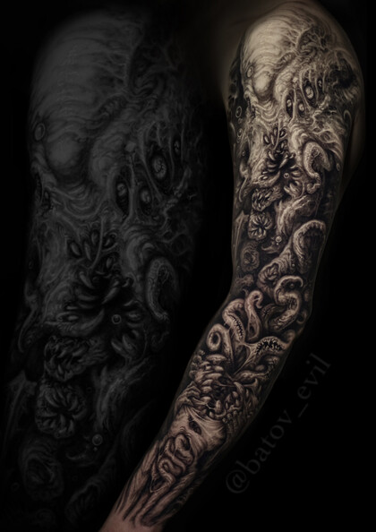 Тату эскиз #90940 Тату мастер Sergey Batov