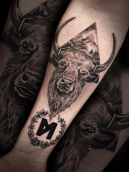 Тату эскиз # Тату мастер Сергей Мартынов