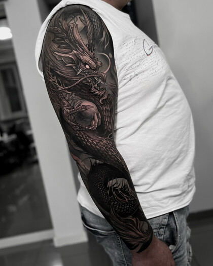 Тату эскиз #85487 Тату мастер Sergey Pahabov