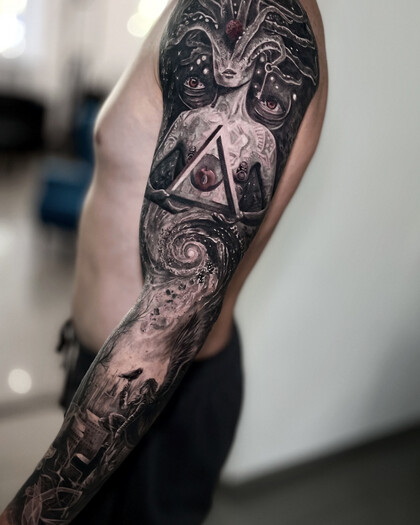 Тату эскиз #85486 Тату мастер Sergey Pahabov