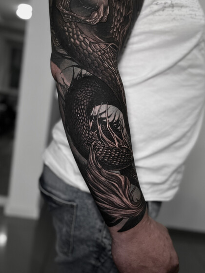 Тату эскиз #85489 Тату мастер Sergey Pahabov