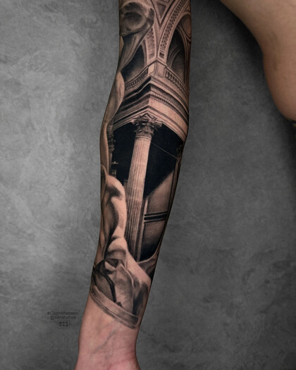 Тату эскиз # Тату мастер Серго Акопян