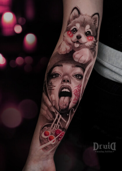 Тату эскиз #87998 Тату мастер Василиса Леварт