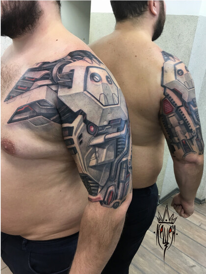 Тату эскиз # Тату мастер Виталий Канащенков