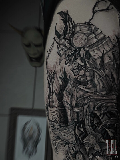 Тату эскиз #85785 Тату мастер Yuliy Monro 