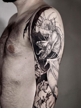 Graphic tattoo