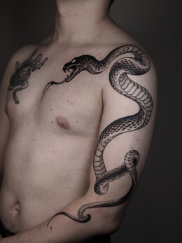 Graphic tattoo