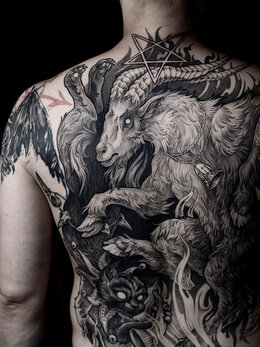 Horror tattoo