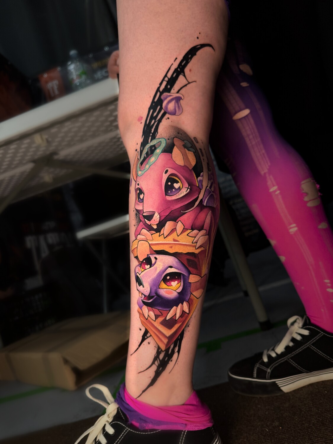 Tattoo by Ekaterina Ledneva at Gin Tattoo Studio