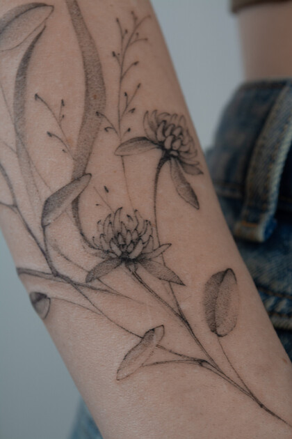 Тату эскиз # Тату мастер Sergeeva Tattoo