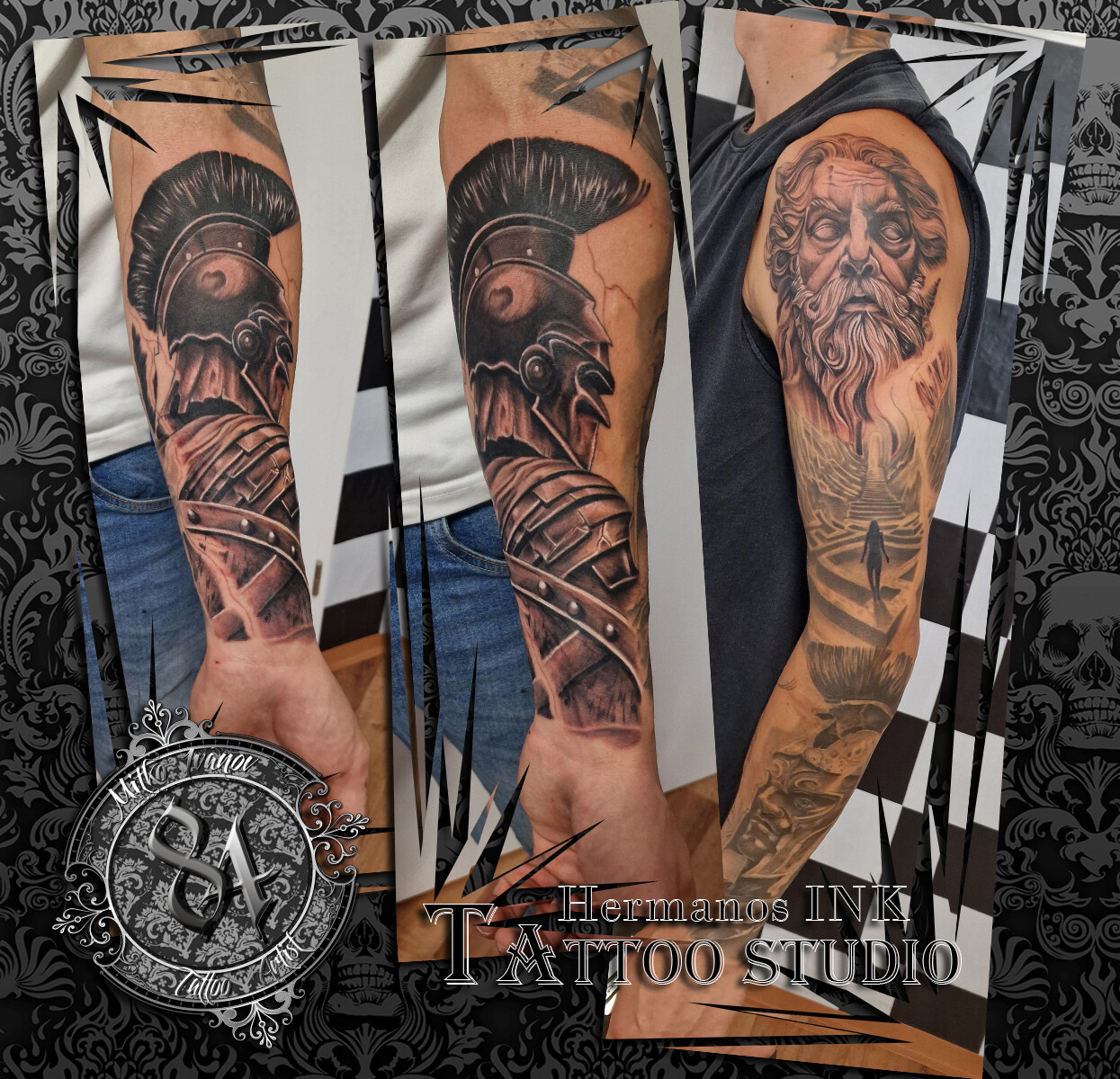 Tattoo by Hermanos Ink at Hermanos Ink