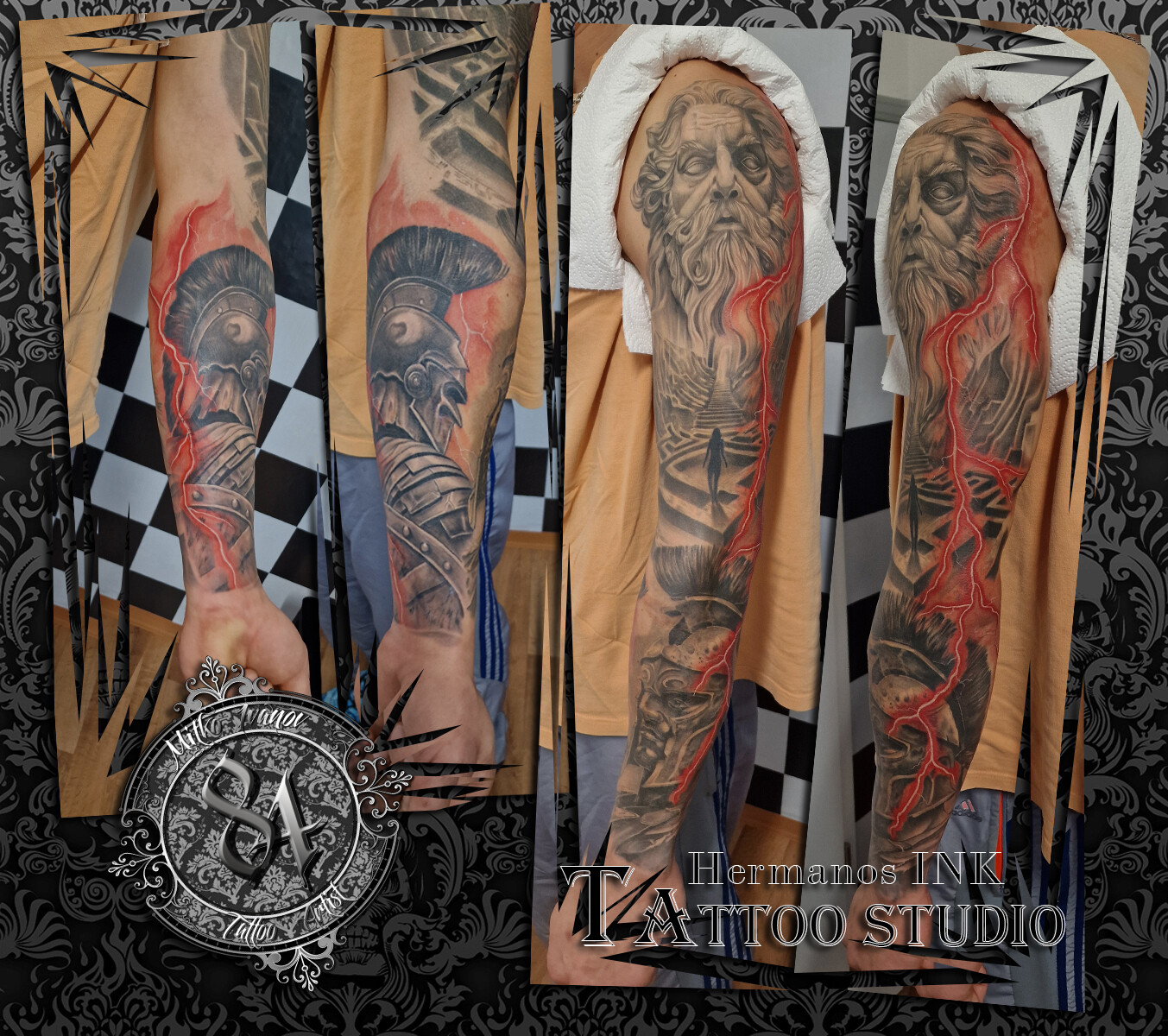 Tattoo by Hermanos Ink at Hermanos Ink