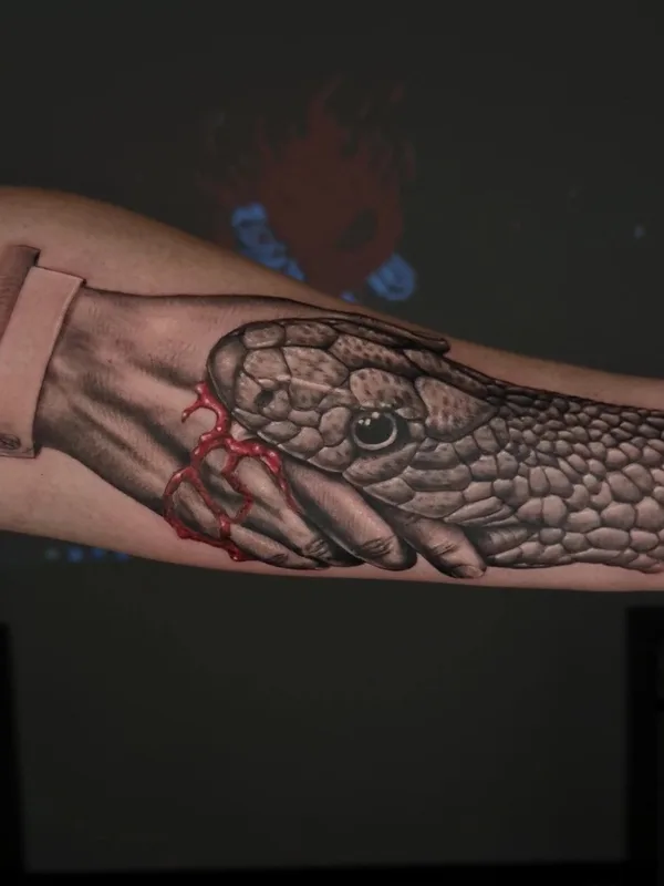 color realism 纹身 在 forearm #91436 | 纹身师 Рома Ро