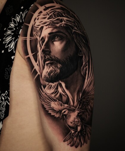 Тату эскиз # Тату мастер Spray Gun