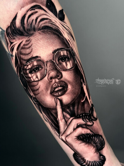 Тату эскиз # Тату мастер Tattooed