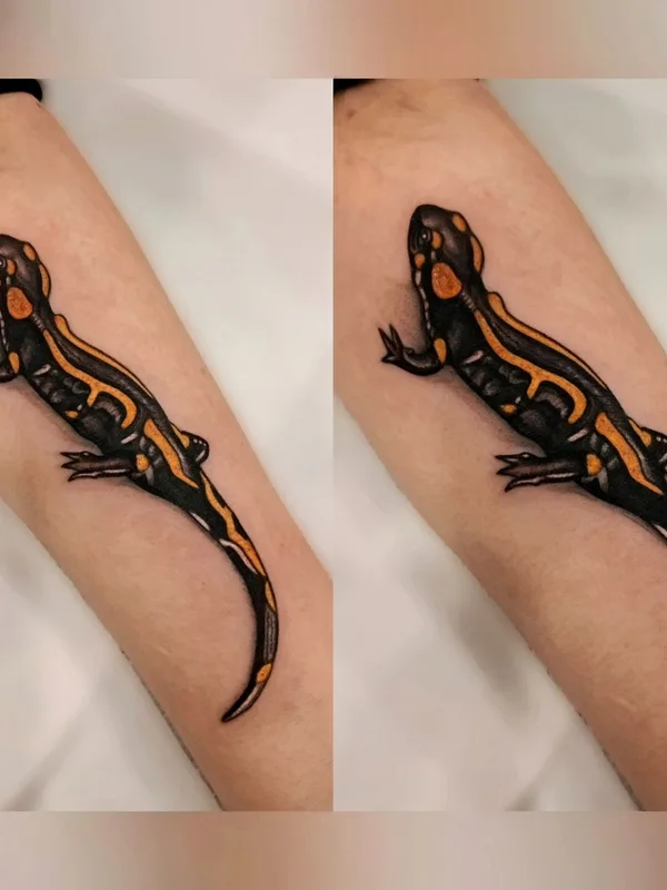 color illustrative 纹身 在 forearm #91210 | 纹身师 Роберт Гильман