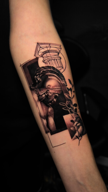 Тату эскиз # Тату мастер Артём Сачко