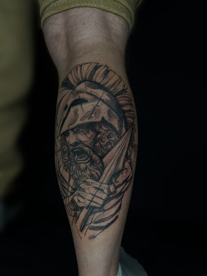 Тату эскиз #91388 Тату мастер Dmitriy Minaev