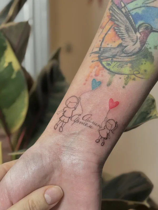 female color womens tatuaje en arm #91686 | Tatuador Эльвира Володарская