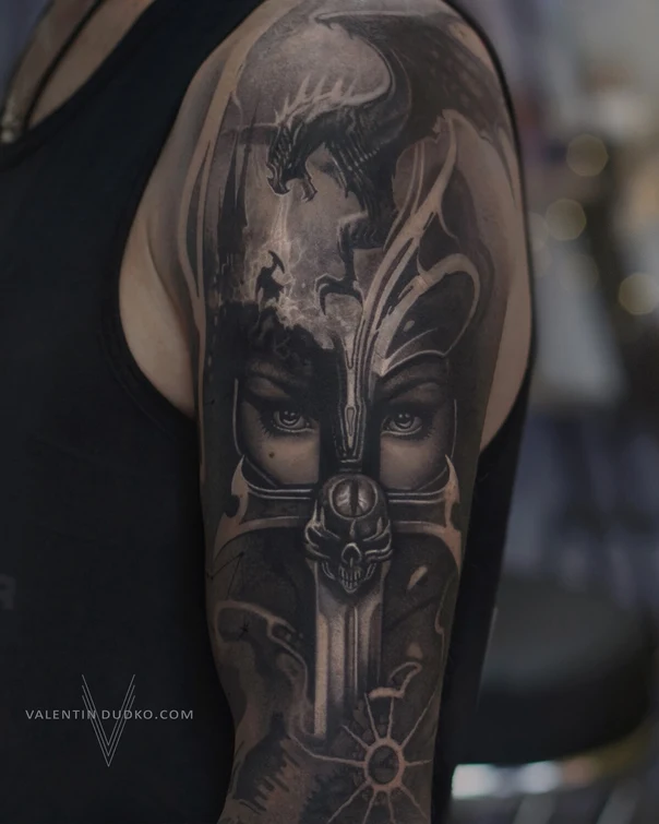 Чёрно-серая — Valentin DUDKO