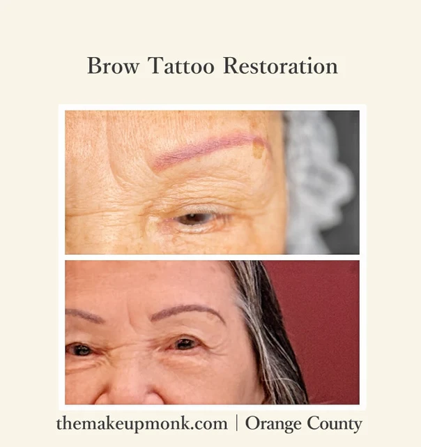 Micro Realism Eyebrows tattoo on Face