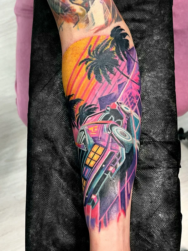 male color realism tatouage sur forearm #92171 | Artiste tatoueur Александр Лука