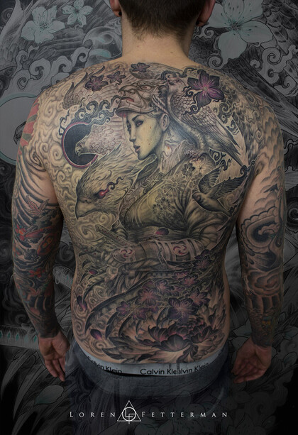 Тату эскиз # Тату мастер Loren Fetterman