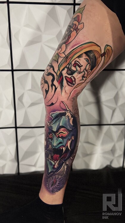 Тату эскиз # Тату мастер Никита Романов 