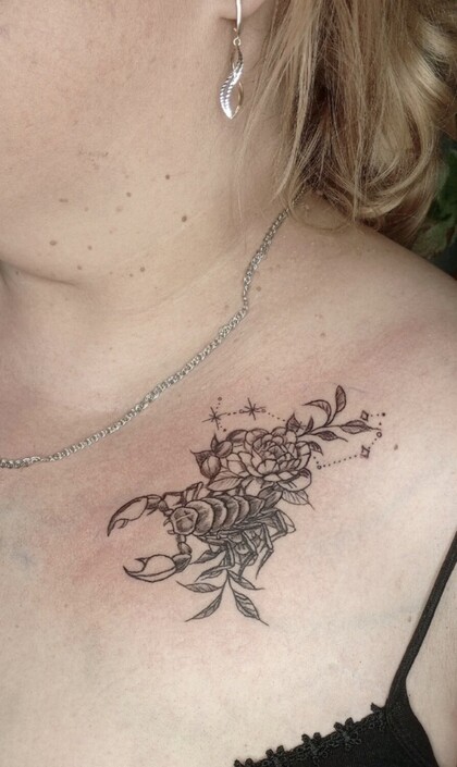 Тату эскиз # Тату мастер Сергей Медведчиков