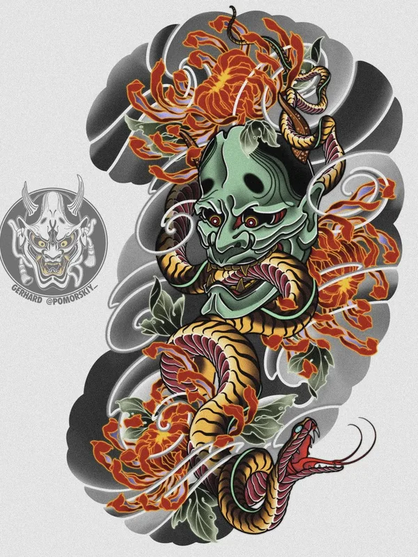 Tatuaggio #128595 | Tatuatore Gerhard Pomorskiy