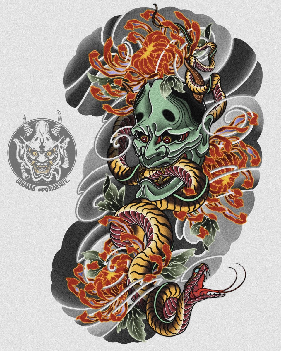 Tattoo by Gerhard Pomorskiy at TANTO STUDIO