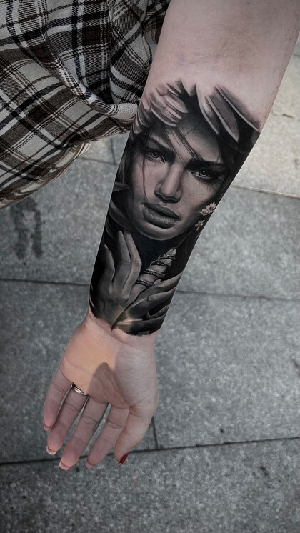 Тату эскиз #92777 Тату мастер Evgeniy Tolmachev 
