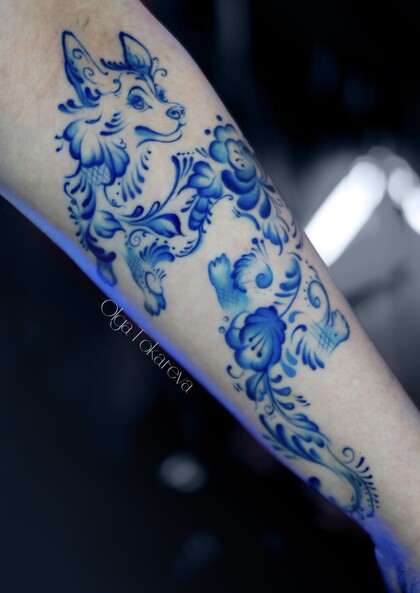 Тату эскиз # Тату мастер Ольга Токарева