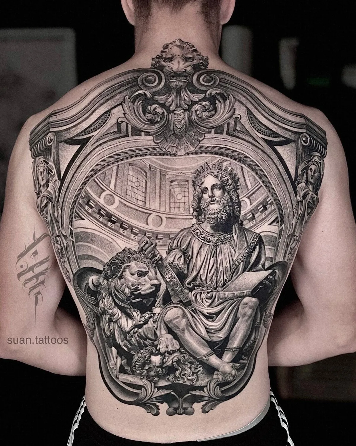 Aestética Renascentista em Tatuagens Realistas por Viacheslav Danh - image 5