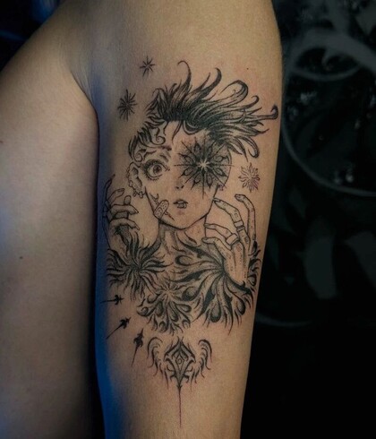 Тату эскиз #93154 Тату мастер SVEPPNIR