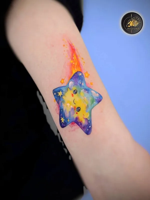 color watercolor 타투 부위 forearm #93168 | 타투이스트 Султанова Евгения
