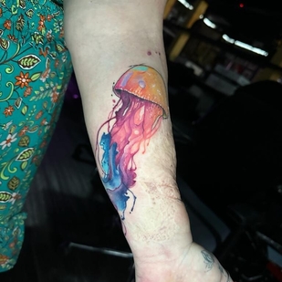 Акварельная татуировка #93758 | Тату мастер Neto Tattoo Florida