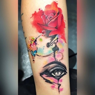 женская  Реализм татуировка на предплечье #93769 | Тату мастер Neto Tattoo Florida