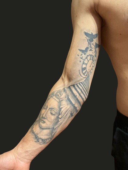 Тату эскиз #94281 Тату мастер Dmitriy Bolshakov