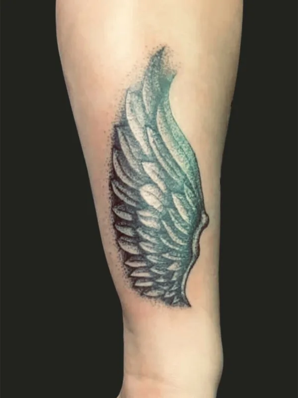 black and grey dotwork Tatuaggio su forearm #94286 | Tatuatore Дмитрий Большаков