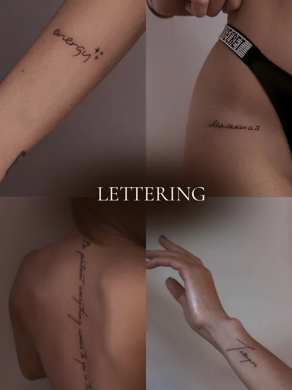 female black fineline tatouage sur forearm #94259 | Artiste tatoueur ALEXANDRA DUDKA
