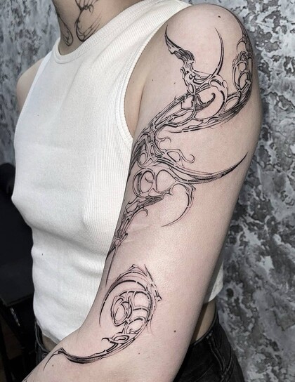 Тату эскиз # Тату мастер нуничего штырикова