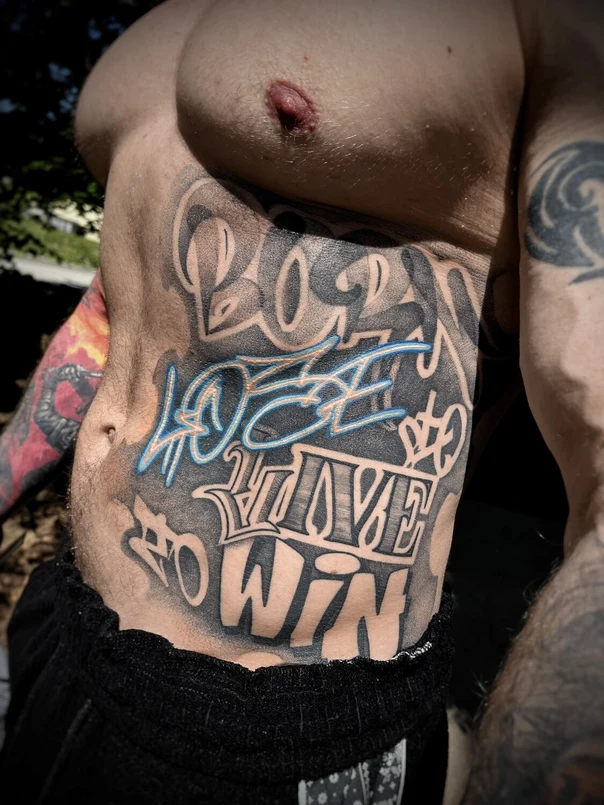 Леттеринг Lettering, Crown tattoo на Живот