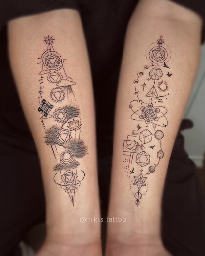 Тату эскиз # Тату мастер Miki Sheir