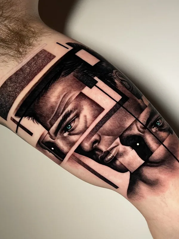 black and grey realism tattoo auf forearm #94610 | Tätowierer Oliver L Boots
