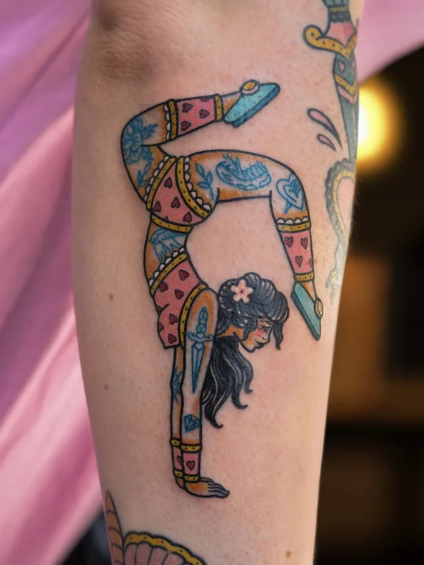 color neo-traditional 타투 부위 forearm #94730 | 타투이스트 Alina MNK 