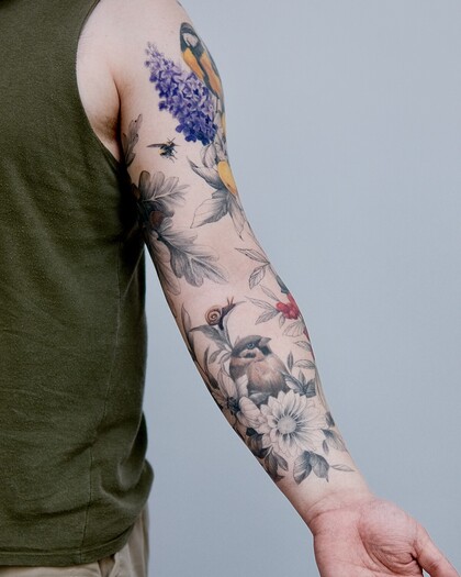 Тату эскиз #94908 Тату мастер m.tattooer